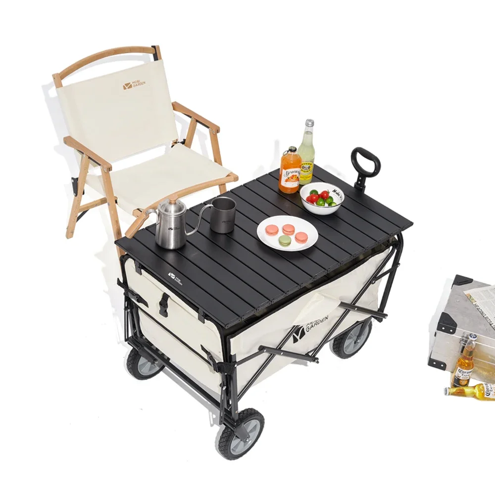 

Large Capacity Open Roll Table Can Install Moby Garden Camping Folding WAGON Rear-door Folding Carrier Carrow