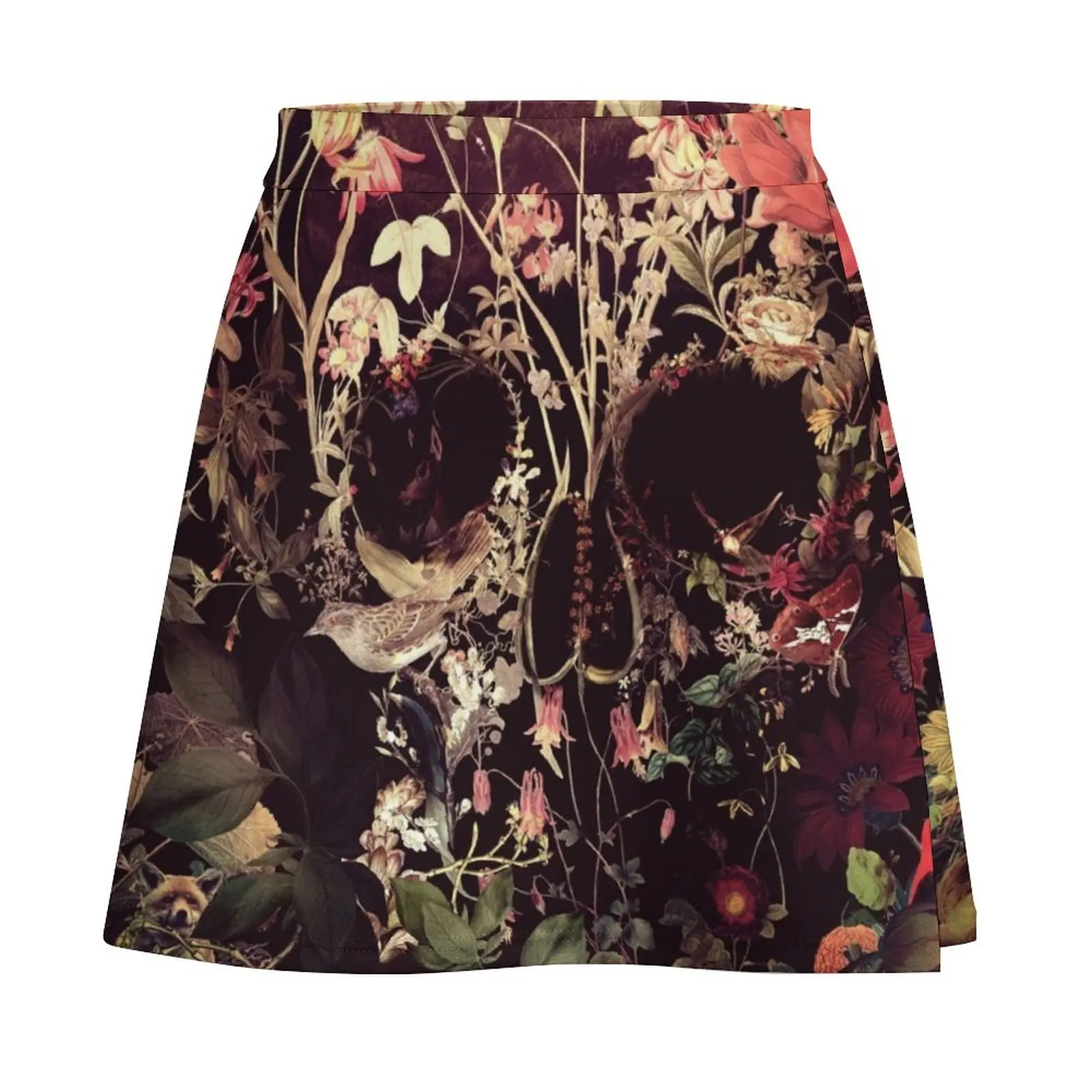 Bloom Skull Mini Skirt skirts for woman summer dresses for women 2026 elegant dresses for women Mini Skirt