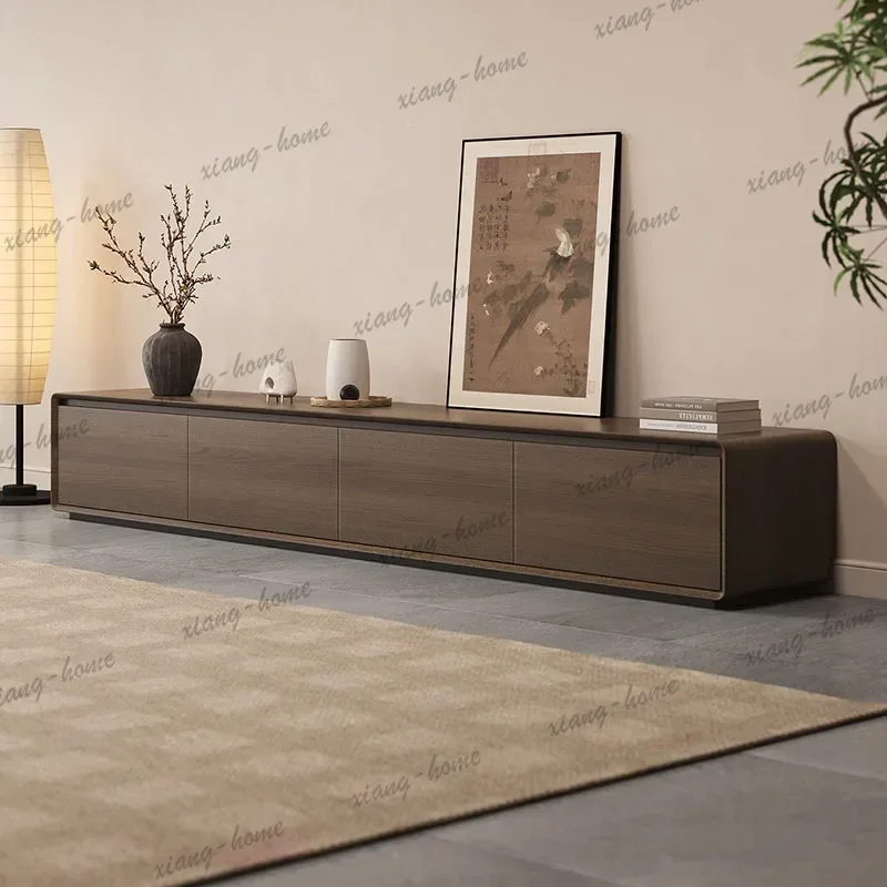 Factory Direct Aesthetic Elegant Tv Stands Designer Wabi Sabi Lift Up Metal Legs Tv Stands European Chic Meubles Télévision Furn