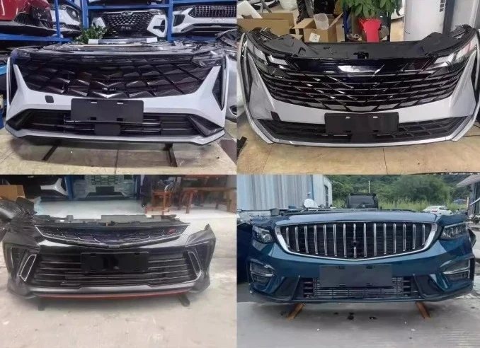 Original Used Front Bumper Assembly for Zeekr Full Range, Fits 001 / 007 / 009 / X / 7X Models. Genuine Original Parts.