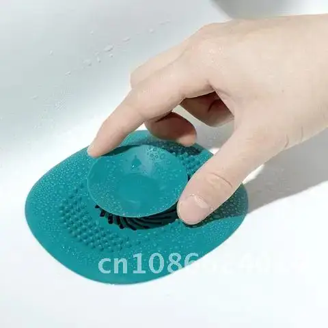 Rubber Sink Drain Strainer Hair Catchers Silicone Shower Bathtub Floor Filter Water Stopper Bathroom Accessories Deodorant Plug