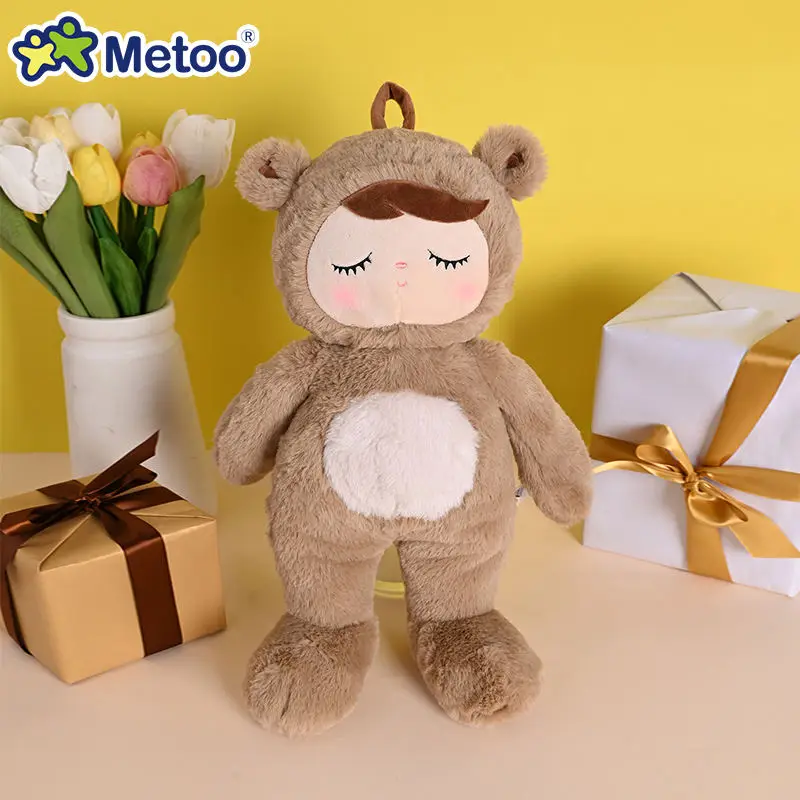 Metoo Doll Kid Toys Cute-And-Cute Angela Stuffed Animal Plush Sleeping Toys For Girls Newborn Baby Christmas Birthday Gift