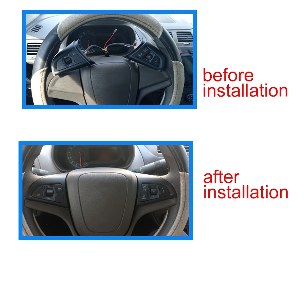 

WO-1 пара 96892135 96892140 Многофункциональная кнопка на руле для Cruze 2009-2014 Круиз-контроль скорости