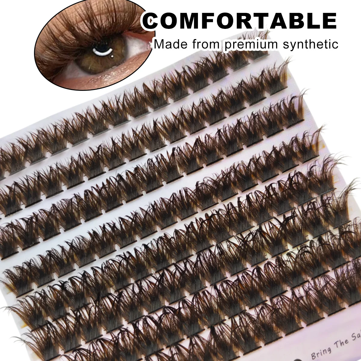 120 шт., натуральные коричневы – обзор и цена Eyelash Extension Home Service