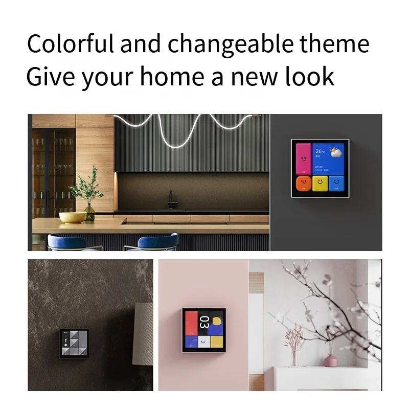 Aqara Wifi Smart 4-inch Touch Screen Center Control Panel S1E Switch Voice Control ZigBee Gateway Scene Control apple homekit