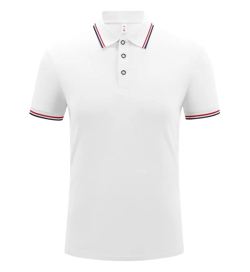 Men's Quick Drying 210g Turn-Down Collar Polo Shirt Personalized Custom Design Print Logo Diy Company Employee Work Clothes Work