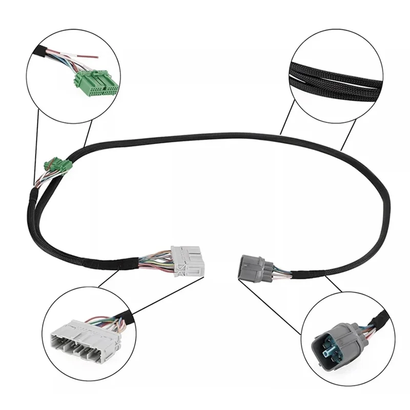 AB96-For Honda Civic Si 1996-1998 EK B سلسلة الهيكل محول تسخير استبدال D سلسلة الهيكل سلك موصل كابل #4