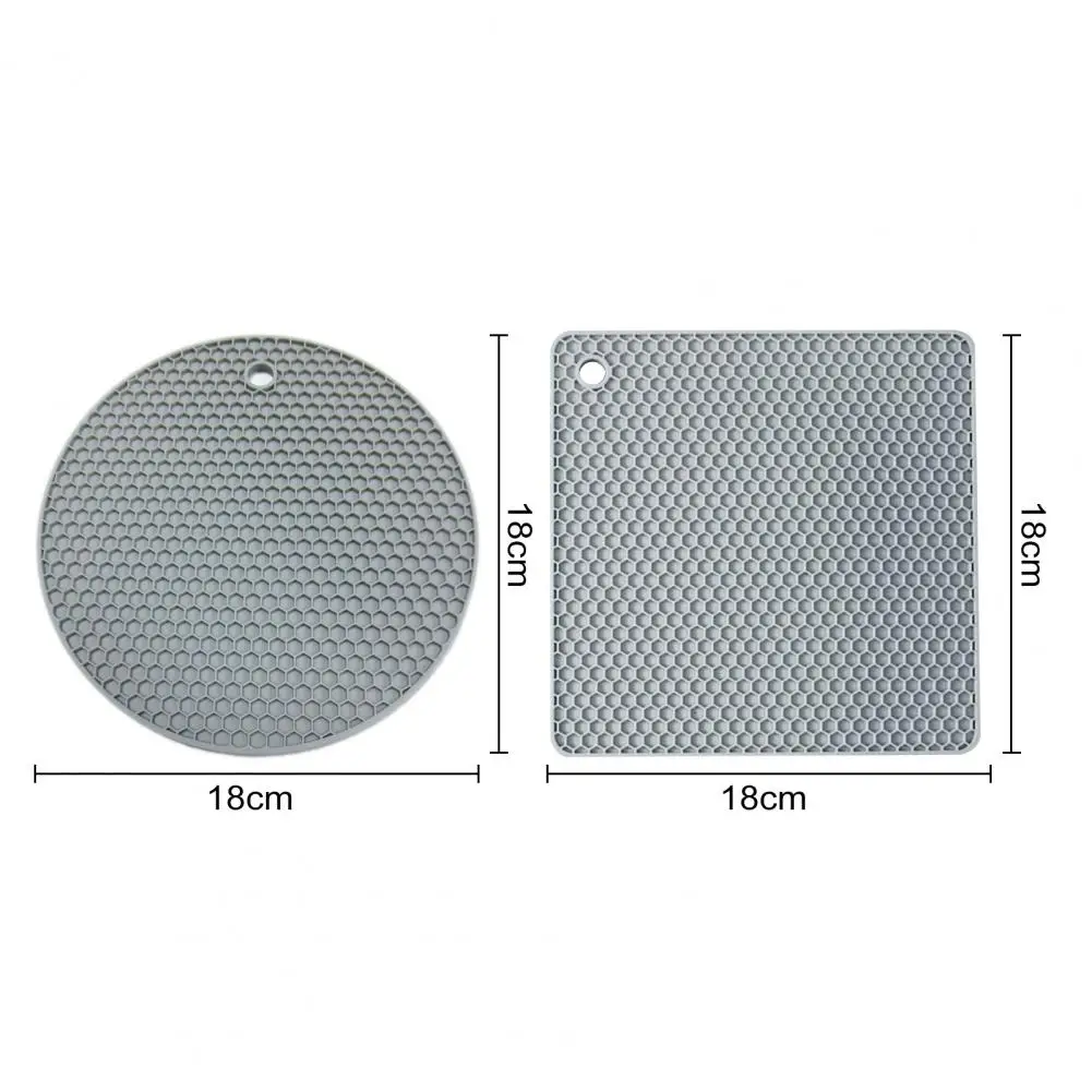 Placemat de silicone para pratos quentes, resistente ao calor, suporte para panelas, antiderrapante, ferramenta de cozinha multiuso