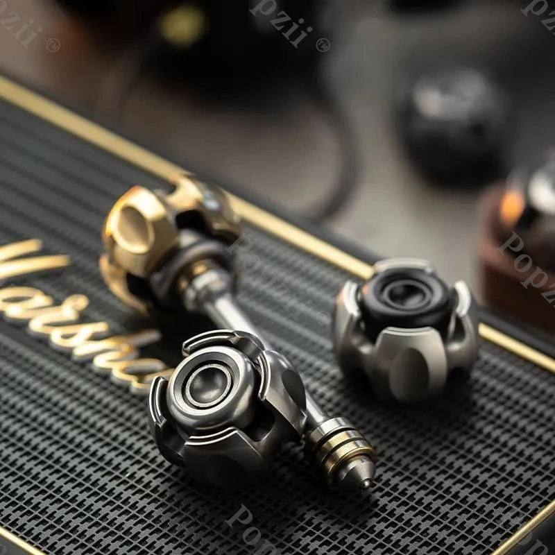 ลูกบอลหมุน LAUTIE NoizC Nano Fidget Spinner ของเล่นคลายเครียดสำหรับผู้ใหญ่ รุ่น Noiz Series EDC ของตกแต่งโต๊ะทำงาน บรรเทาความเครียดในออฟฟิศ