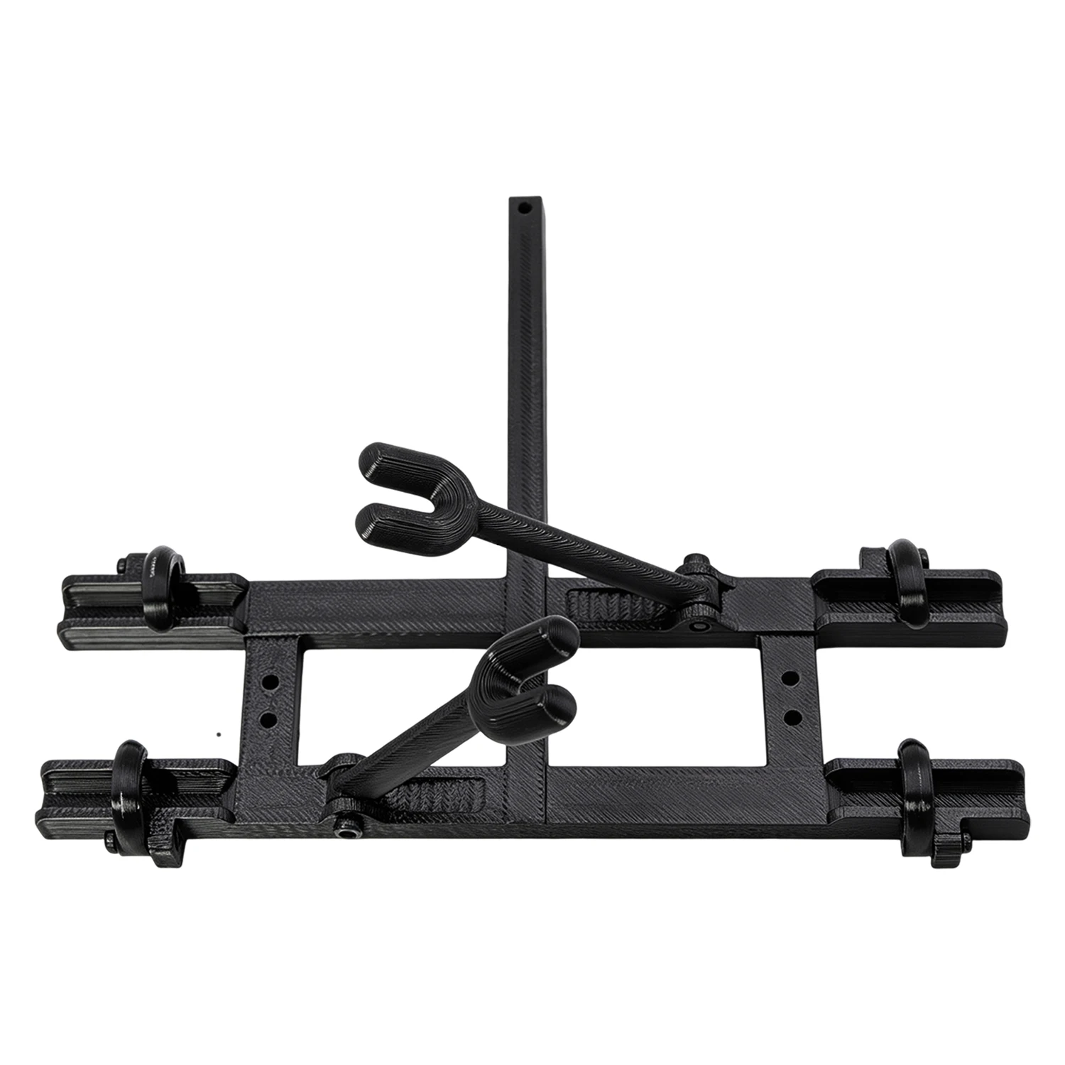 1/10 RC Simulation 3D Bike Rack Bracket Bicycle Rear Double Bike Mount Decorative for 1/8 1/10 RC Crawler TRX4 SCX10 MN YIKONG