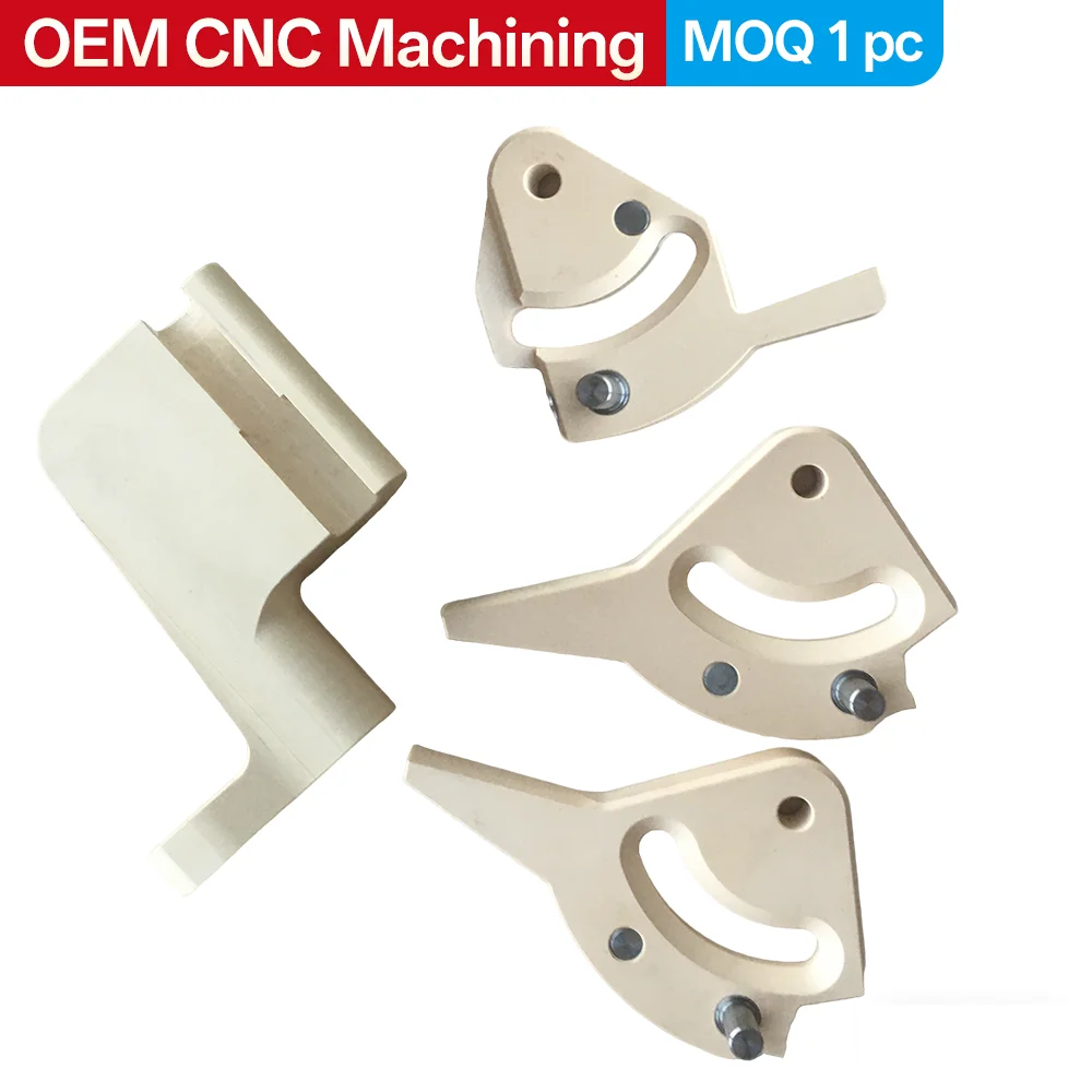 Custom Engineering Plastic Parts CNC Machining Turning Milling Ultra-High Molecular Weight Polyethylene Non-Metallic Materials