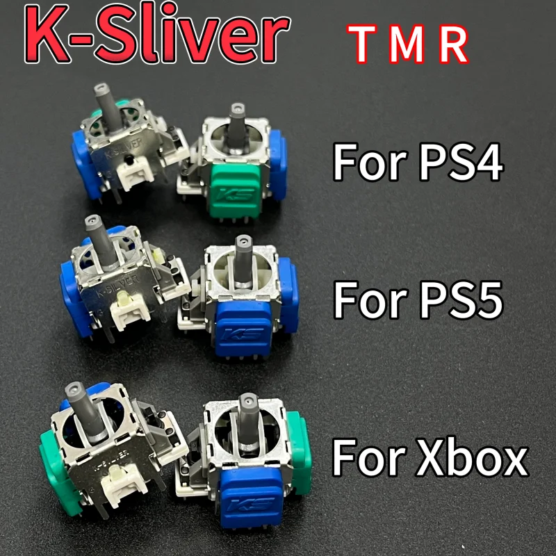 50 pz/lotto K-Silver TMR Joystick Elettromagnetico per PS5 PS4 Xbox Serie Modulo Controller Sensore Magnetico Analogico Stick Parte