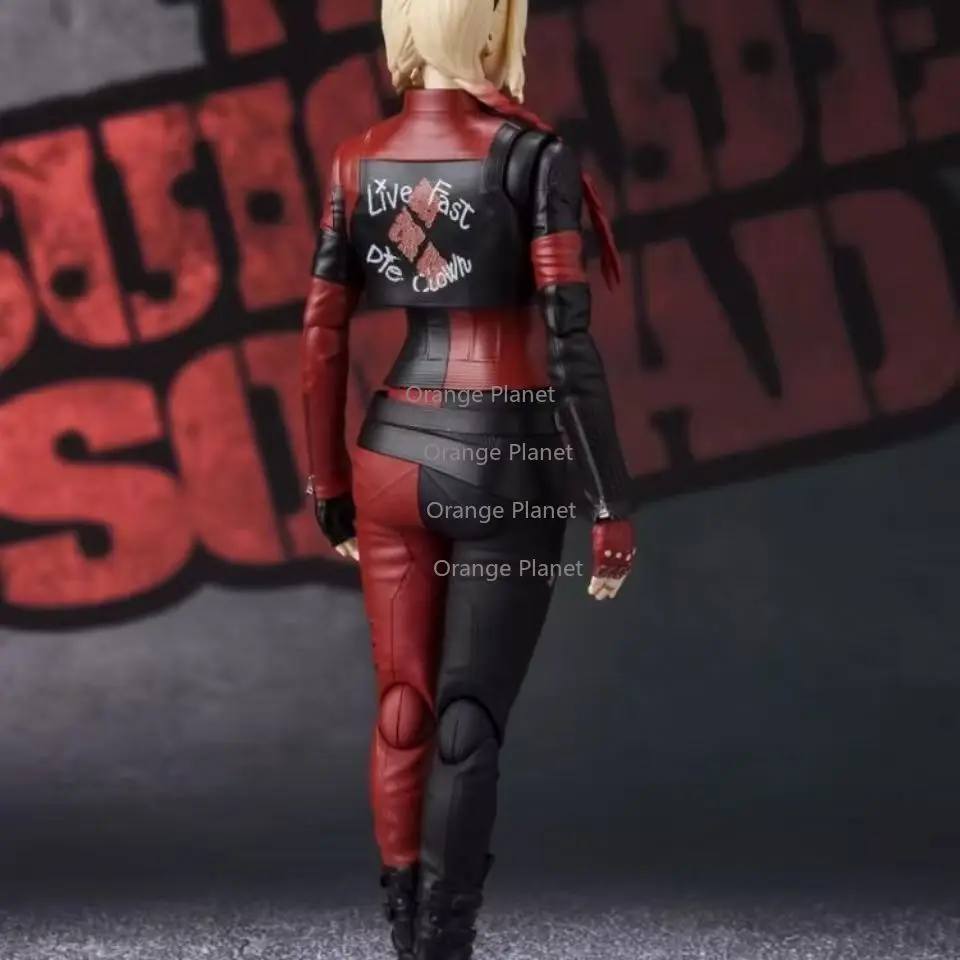 In Stock Bandai S.H.Figuarts Harley Quinn The Suicide Squad Articulated Action Figure Model view 4