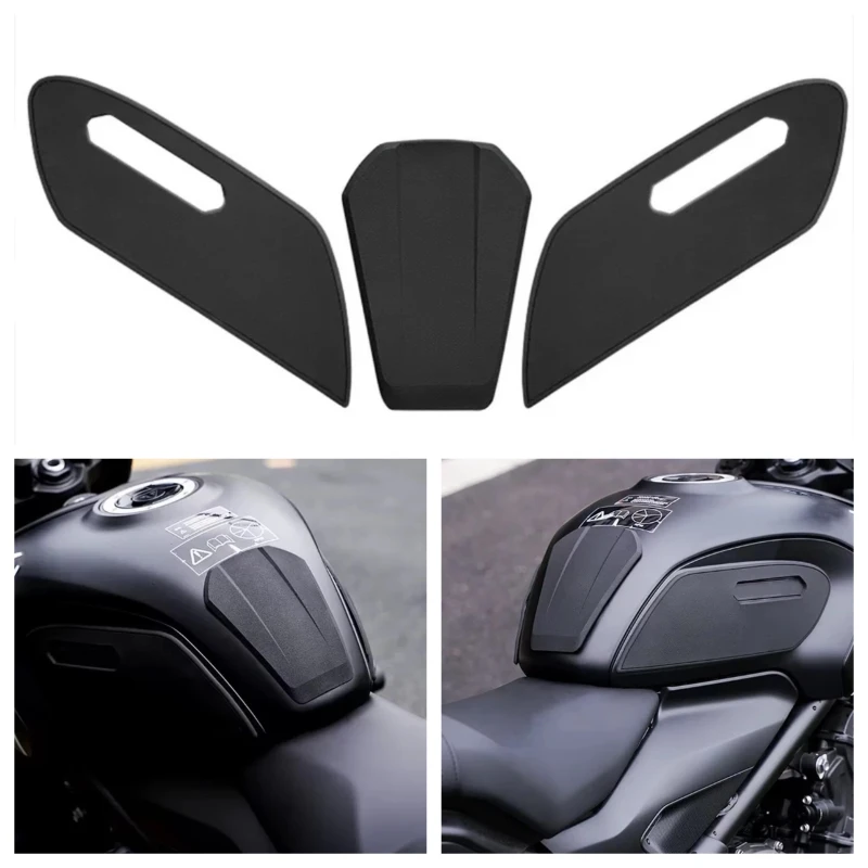 For Trident660 Motorcycle Anti-Slip Fuel Oil Tank Pad Side Knee Grip Decal Protector Sticker Pads New for Trident660