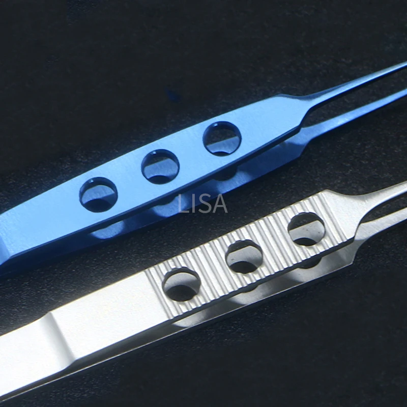 Microscopic Forceps For Removing Stitches Ophthalmic Tweezers Medical Stainless Steel Double Eyelid Surgical Tools Fine