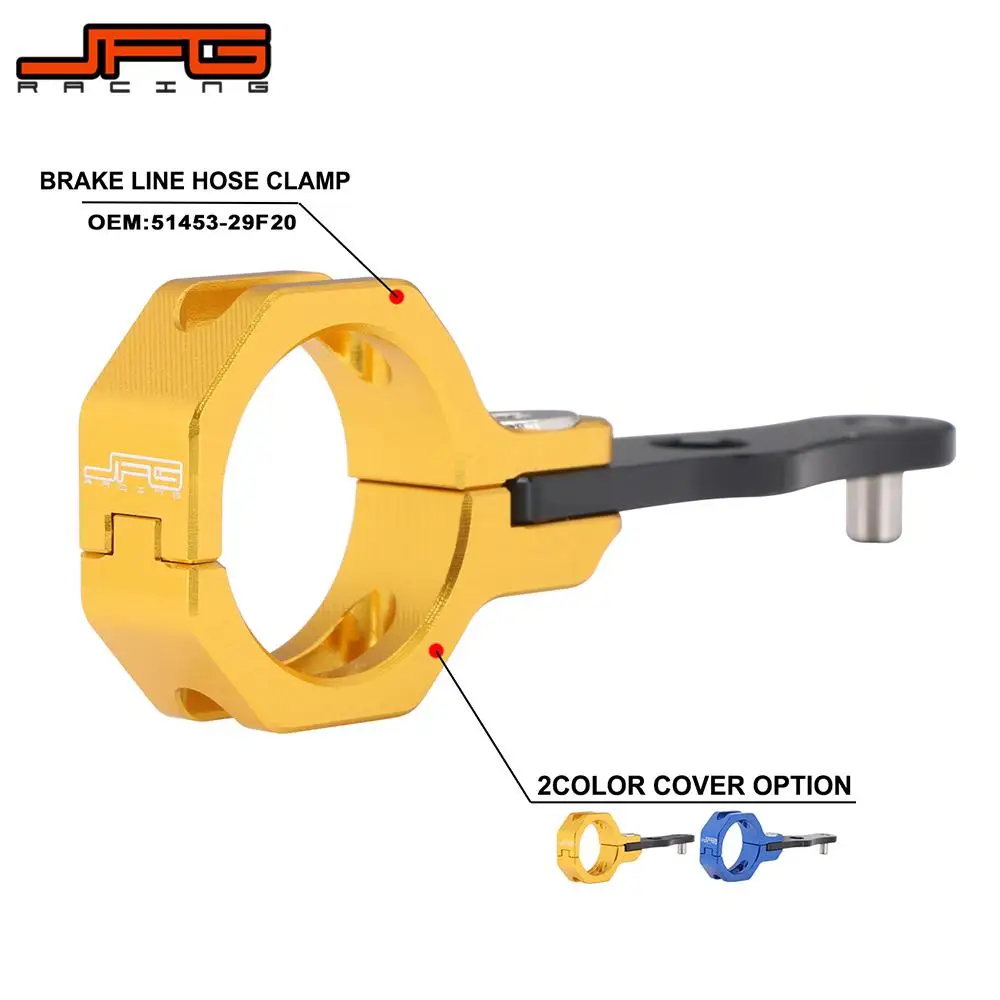 

Зажим для шланга тормозной линии CNC мотоцикла для Suzuki DRZ400S DRZ 400S 2000-2019