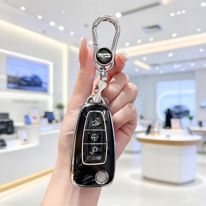 3 Button TPU Auto Keyless Car Remote Key Fob Cover Case For Ford Mondeo Transit Tourneo Custom Ranger C-Max S-Max Focus Galaxy