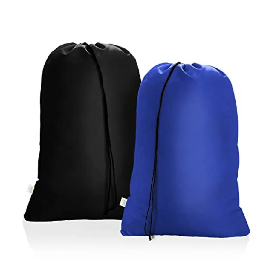 2 Pack XXL Laundry Storage Bags with Drawstring