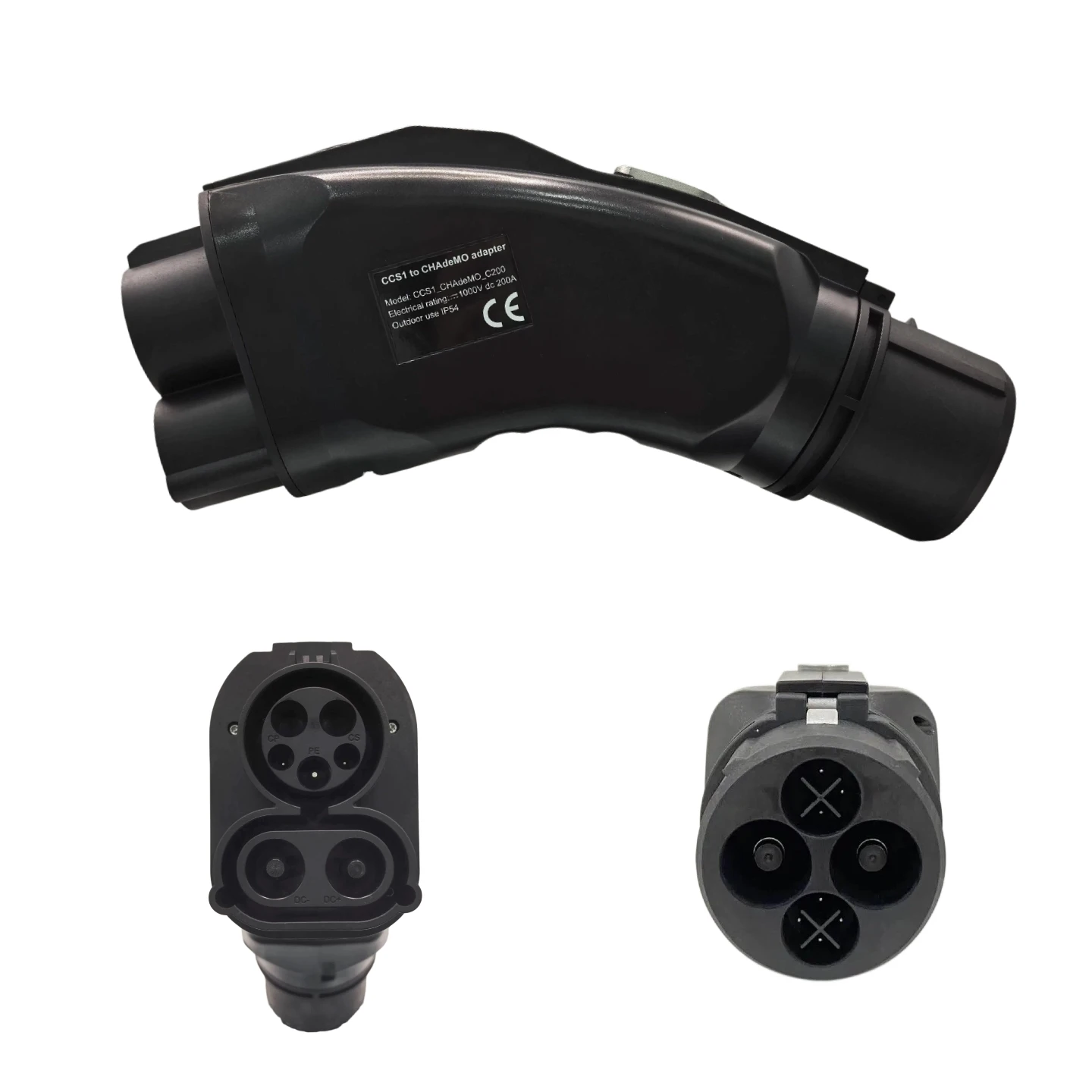 New CCS1 to CHAdeMO EV DC Fast Charging Adapter Fit Nissan Leaf Combo 1 Plug With Anti-drop Locking Buckle Design