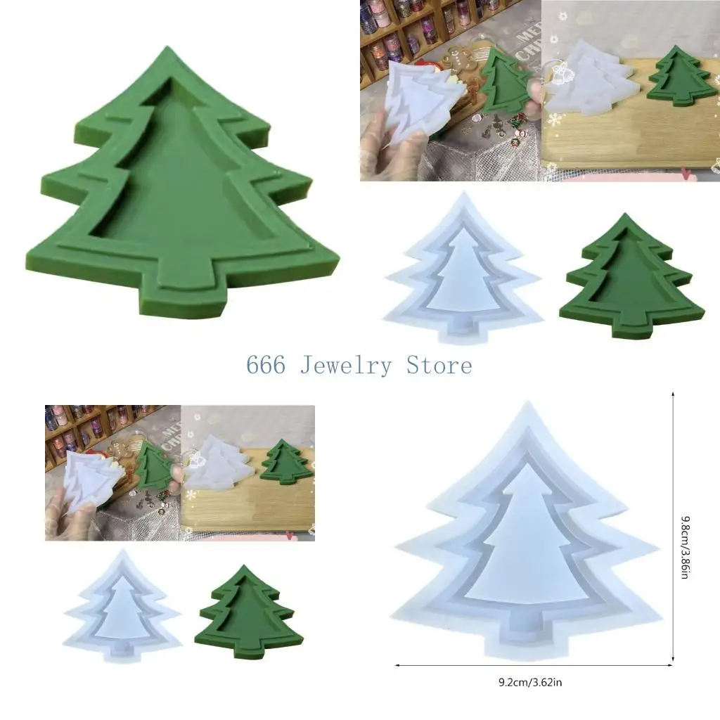 F2TD Clear Quicksand Silicone Molds Resin Casting Shaker Mold Resin Epoxy Mold for DIY Crafts Pendant Keychain Jewelry Making