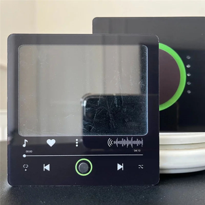 ملصقات ثلاجة صندوق الموسيقى VO-Photo ملصقات ثلاجة موسيقية مخصصة قابلة للاستبدال هدية للذكرى السنوية للزوجين