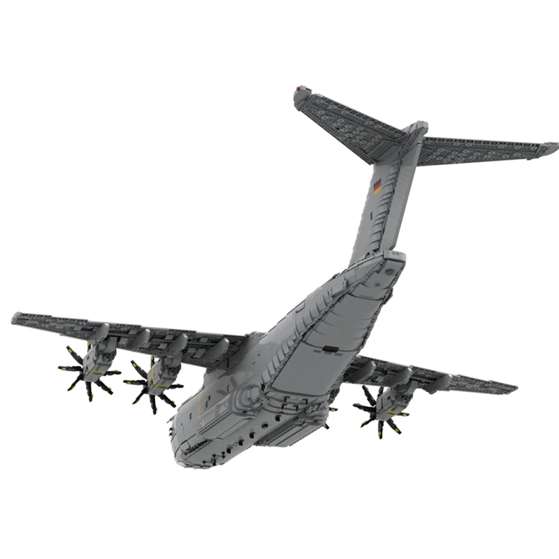 14793PCS Super MOC Airbus A400M Atlas Building Blocks Assembled Airliner Model Ornaments Toy Brick Adult Birthday Christmas Gift