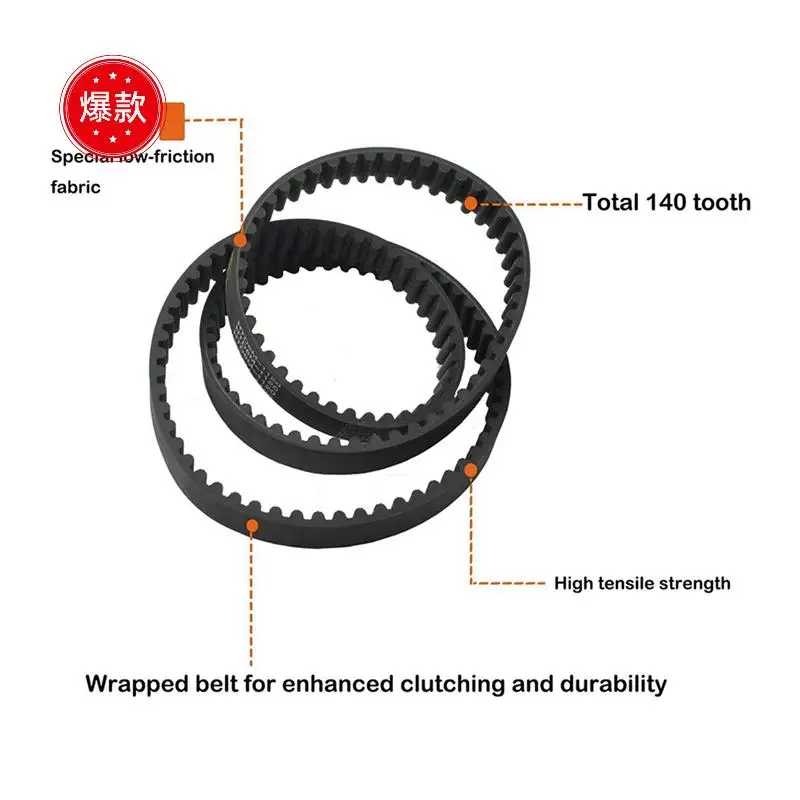 

2X 120-3335 Lawn Mower Belt For 30Inch Toro Timemaster Deack, 1203335 STENS 265-610