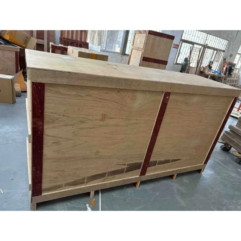 Modern Reception Desk with Counter, Commercial Reception Desk Retail Counter Checkout Front Desk for Office Lobby Salon