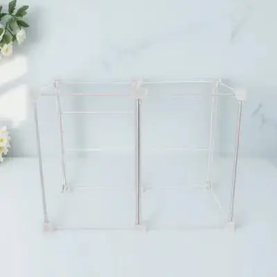 

Chest Divider Grid Design Organizer Baskets Wire Food Household Divider Bin Refrigerator Storage Containers