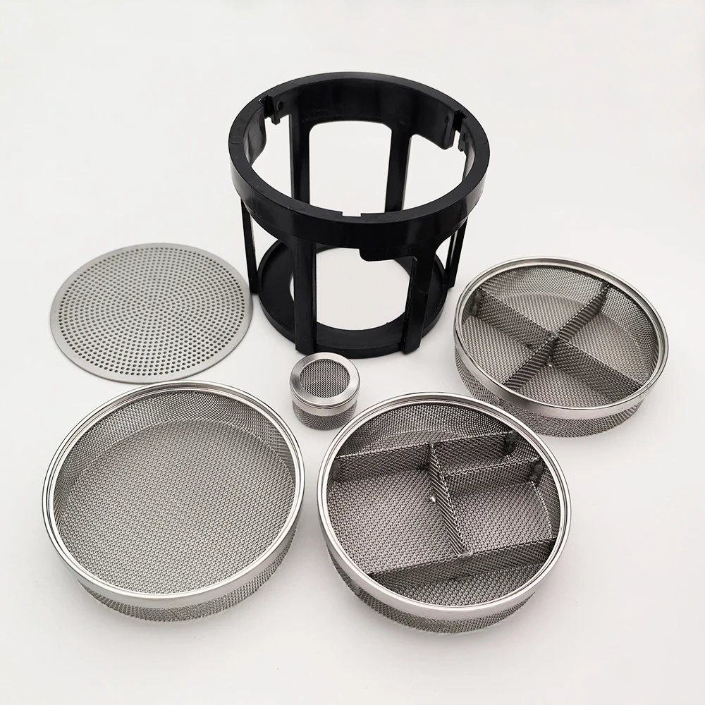 304L Stainless Steel Baskets Set For Watch Cleaning Machine, Watch Repair Tools