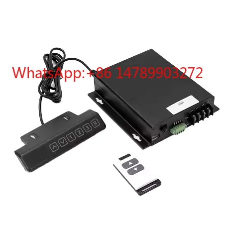 1-4 Channel 15A IP67 Metal Housing DC Motor Controller Hall Sync Wired Wireless Control
