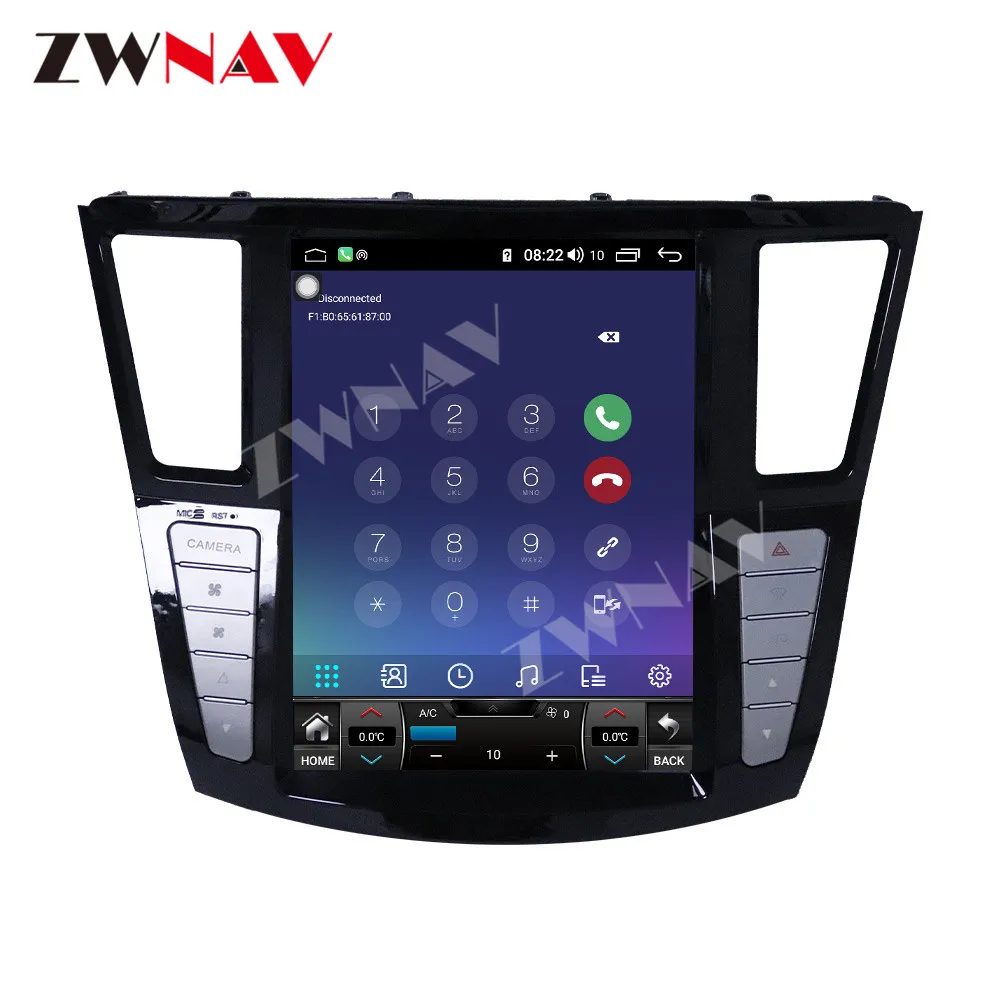 15.8 "HD شاشة تعمل باللمس لإنفينيتي QX60 2014-2019 أندرويد 13 نظام تحديد المواقع والملاحة 4G واي فاي Carplay سيارة مشغل وسائط متعددة رئيس وحدة السيارات