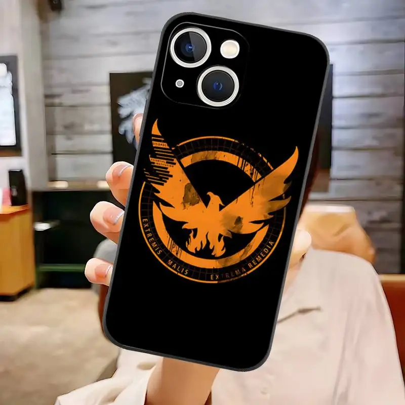 THE DIVISION Phone Case For Iphone 13 12 14 Pro Max For 6 6s 7 8 Plus Xr X Xs 11 Mini Soft Silicone Smartphone