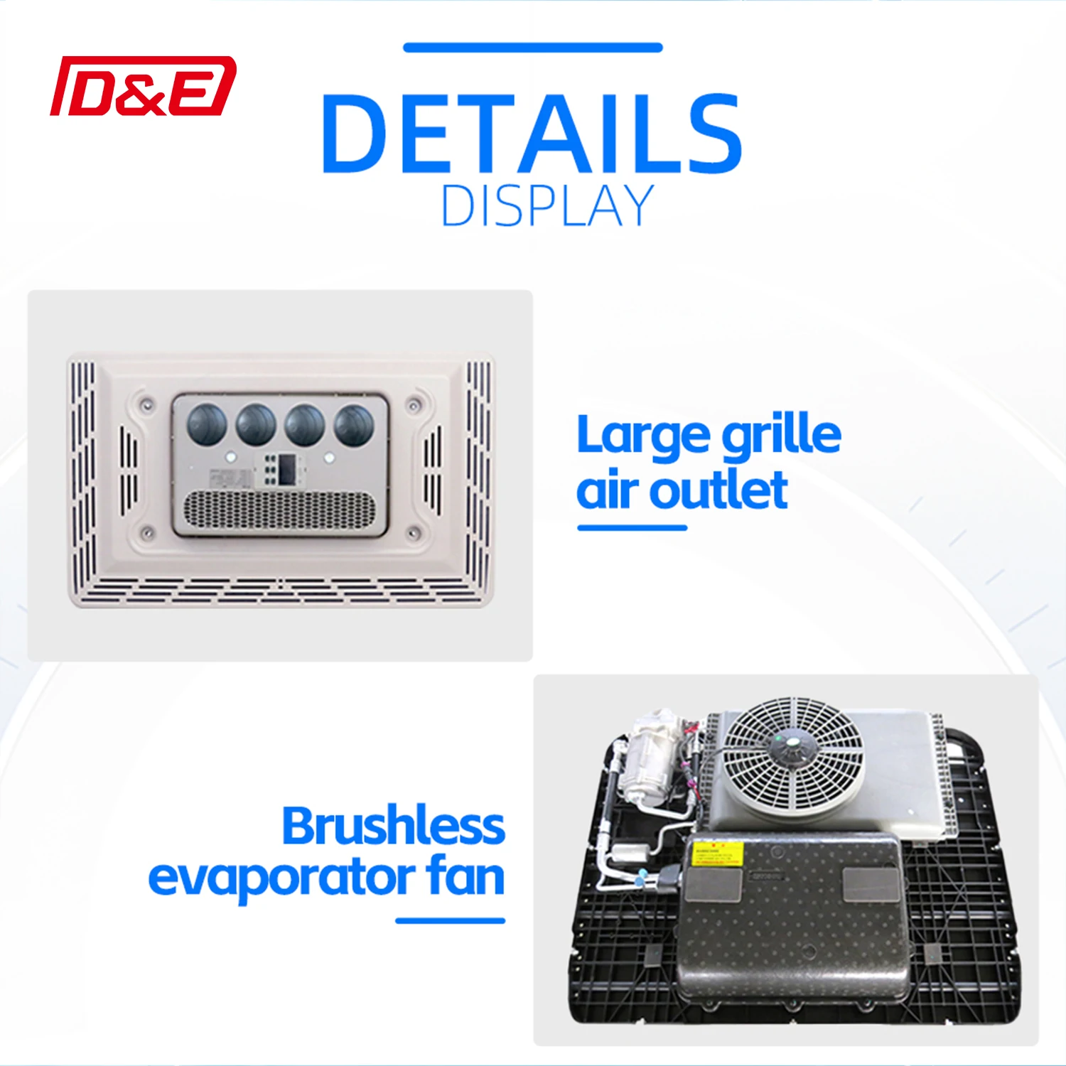 Sistem Pendingin Udara Parkir Elektrik 12V 24V Kondisi Baru Untuk Truk RV Dan Mobil