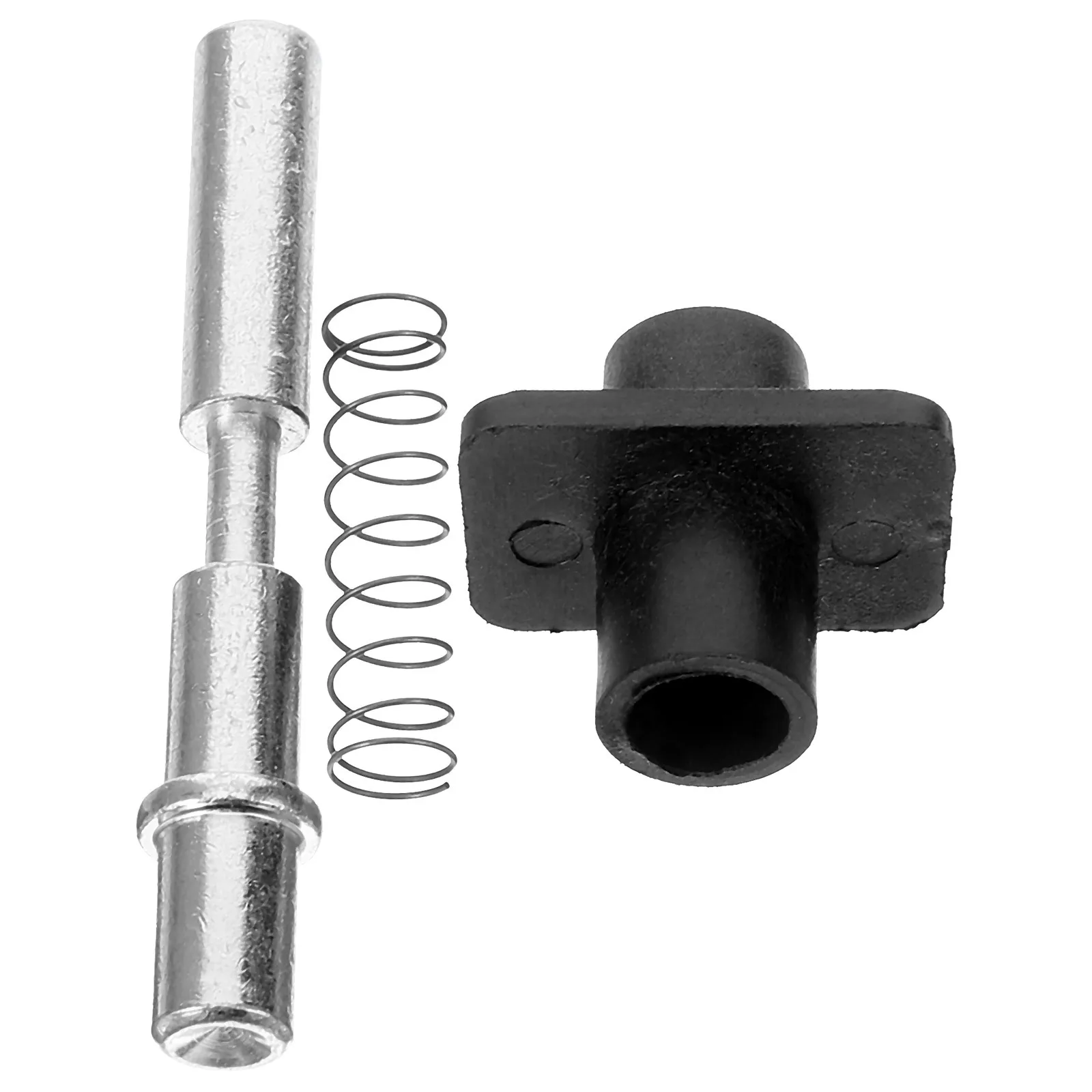 1 set di accessori per scaletta Set durevole Scale telescopiche pieghevoli in bambù Base per albero a molla di ricambio Molla per scaletta pieghevole