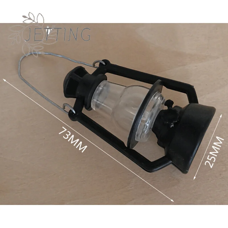 Hot 1:12 Dollhouse children gift Toy mini Furniture Miniature black Kerosene lamp
