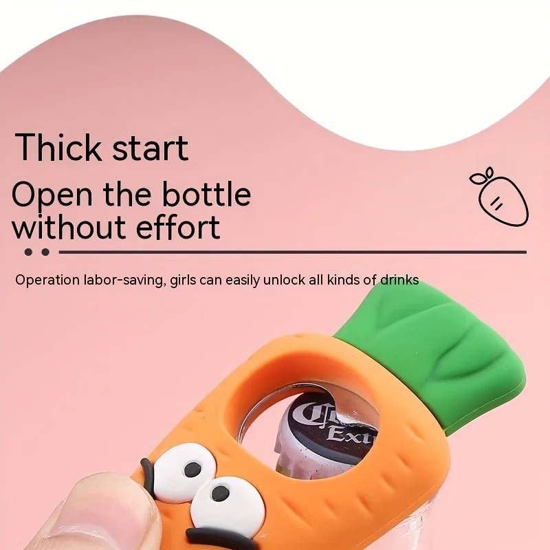 マグネット栓抜き多機能 3D フルーツ形状ビールオープナー省力飲料飲料オープナーレストラン用