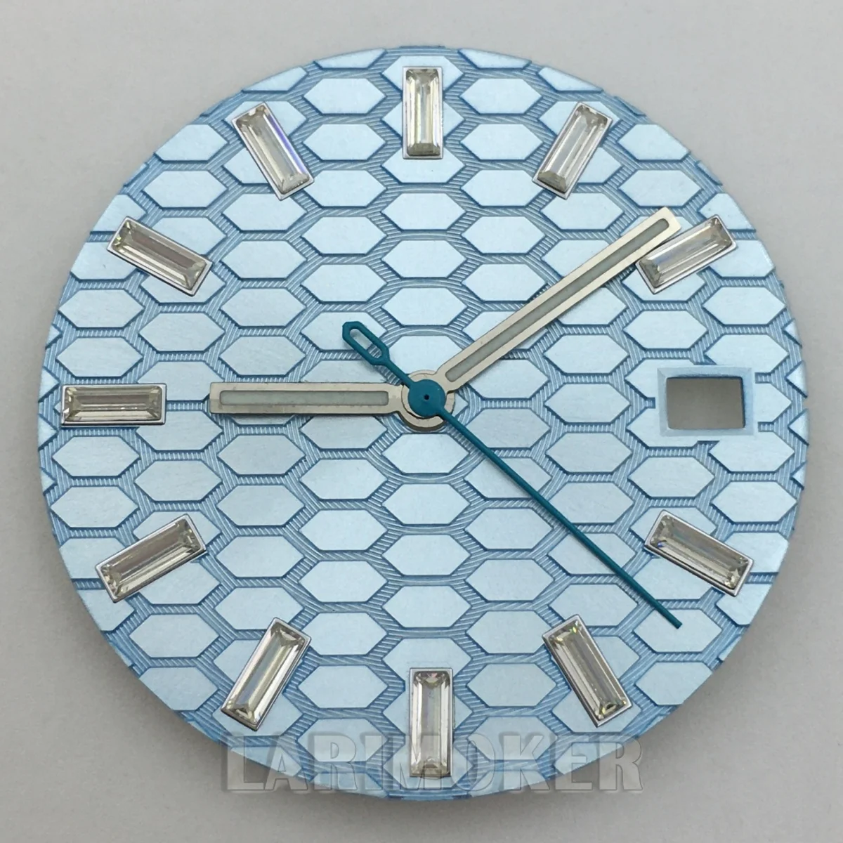 29mm Honeycomb Texture Dial And Hands Are Compatible With NH35 NH36 Automatic Movement Modification Accessories.