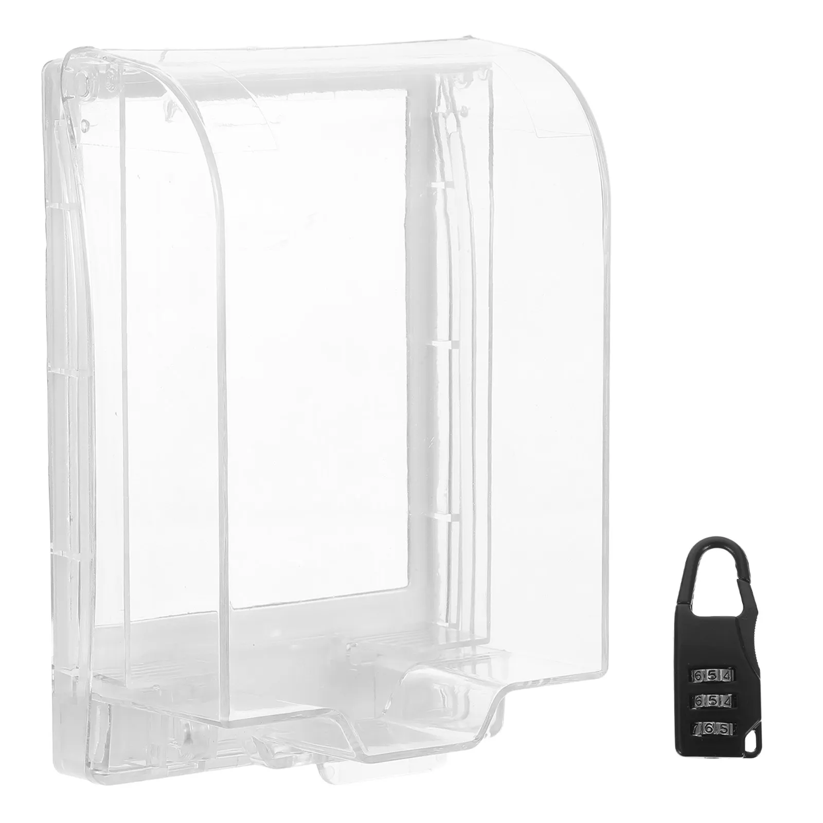 Bathroom Switch Box Waterproof Explosion-Proof Dustproof Sealed Panel Cover for Shower Room and Moisture Protection