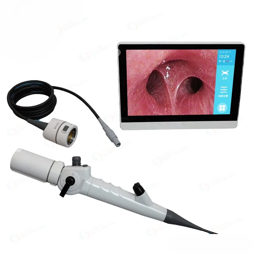 HD Touch Screen Wifi Video Medical Respiratory Endoscopy Flexible Video Bronchoscope