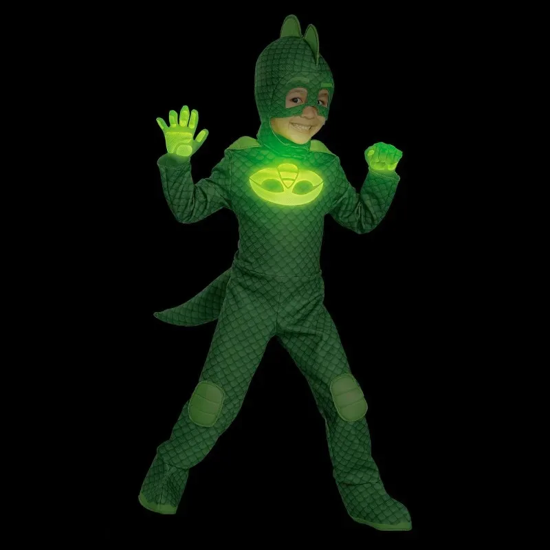 

Синяя пижама, детский карнавальный костюм на Хэллоуин для девочек и мальчиков-Супер Сова, герой, кошка, геккон, животное, тату, нарядное платье унисекс; 2 дюйма, 5,5 ч;