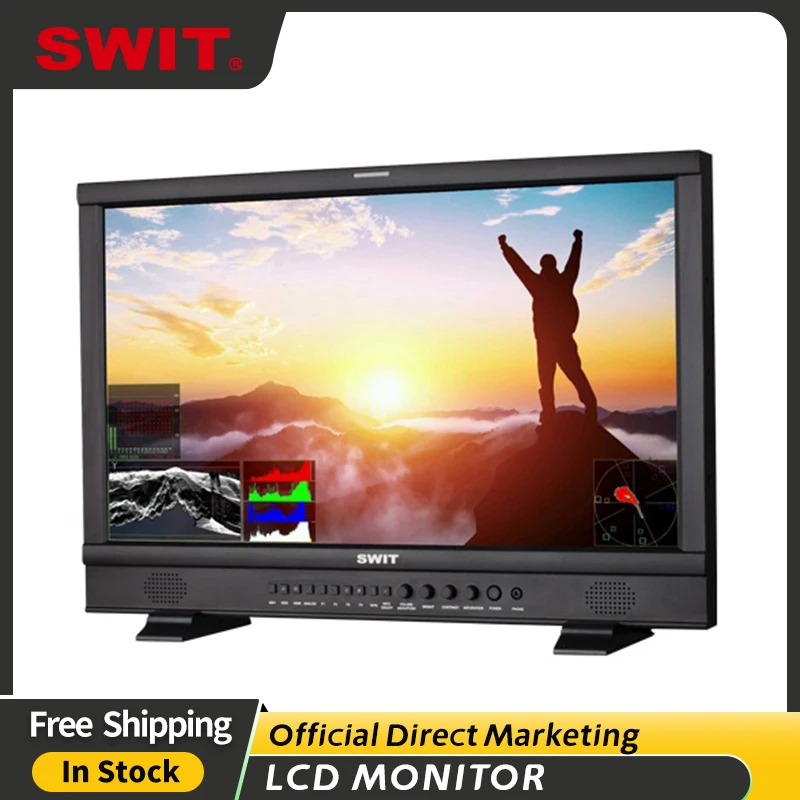 

SWIT S-1243F 23,8-дюймовый студийный ЖК-монитор Full HD с формами волн