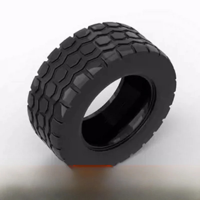 

Малые строительные блоки MOC 52985, 687x27 мм, детали для сборки шин с ступицей 56908, совместимые пластиковые блоки для подростков