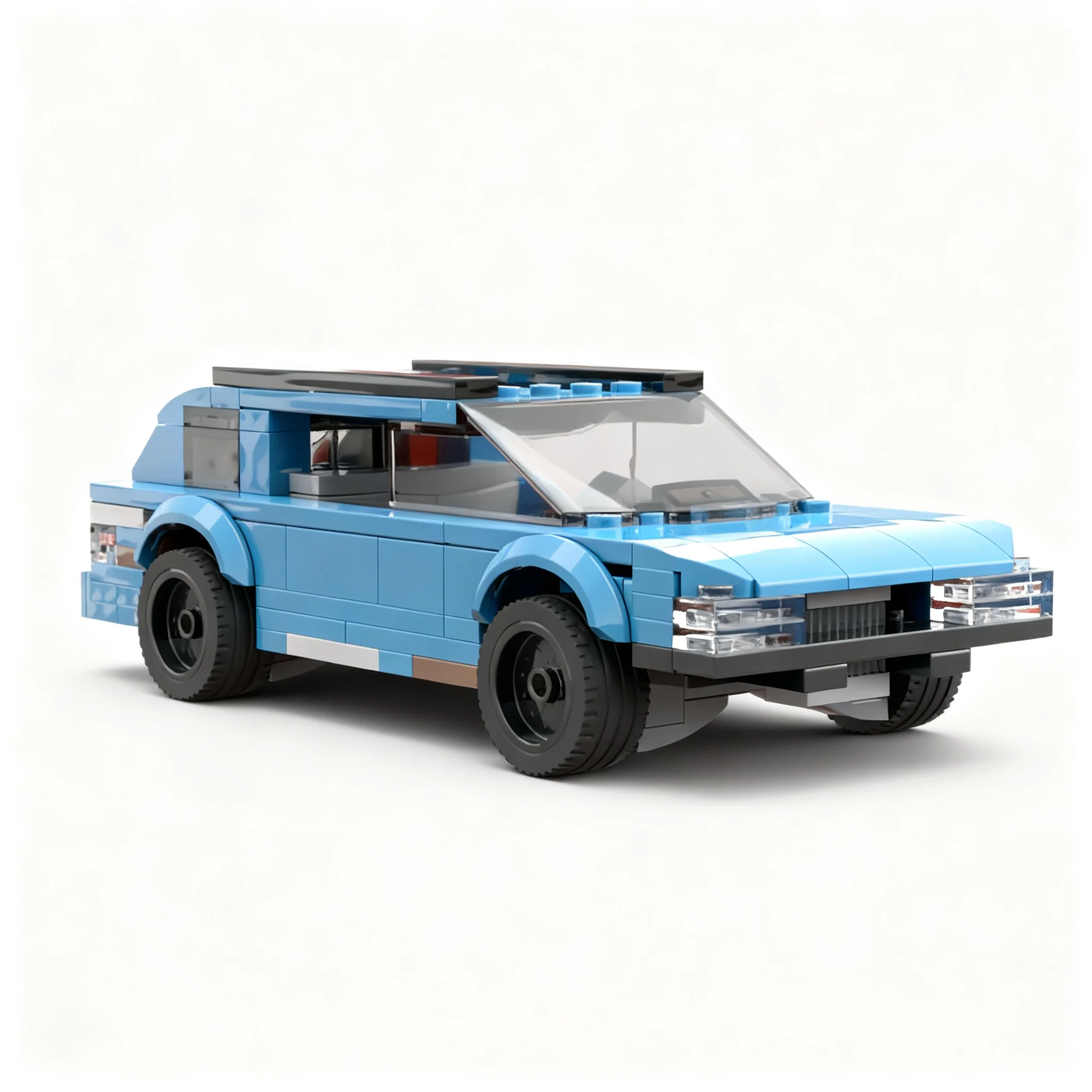 223pcs MOC City Champions Subaru Impreza The UnImprezzive Model Christmas Gift Collectible For Lovers Home Decor