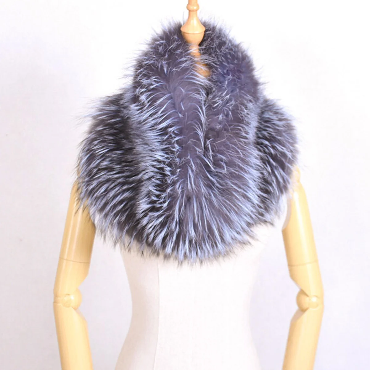 الفراء الطبيعي شال الزفاف الثعلب الفراء الروسية حفل زفاف يلتف شالات رقيق سيدة خمر فستان عباءات للنساء #2