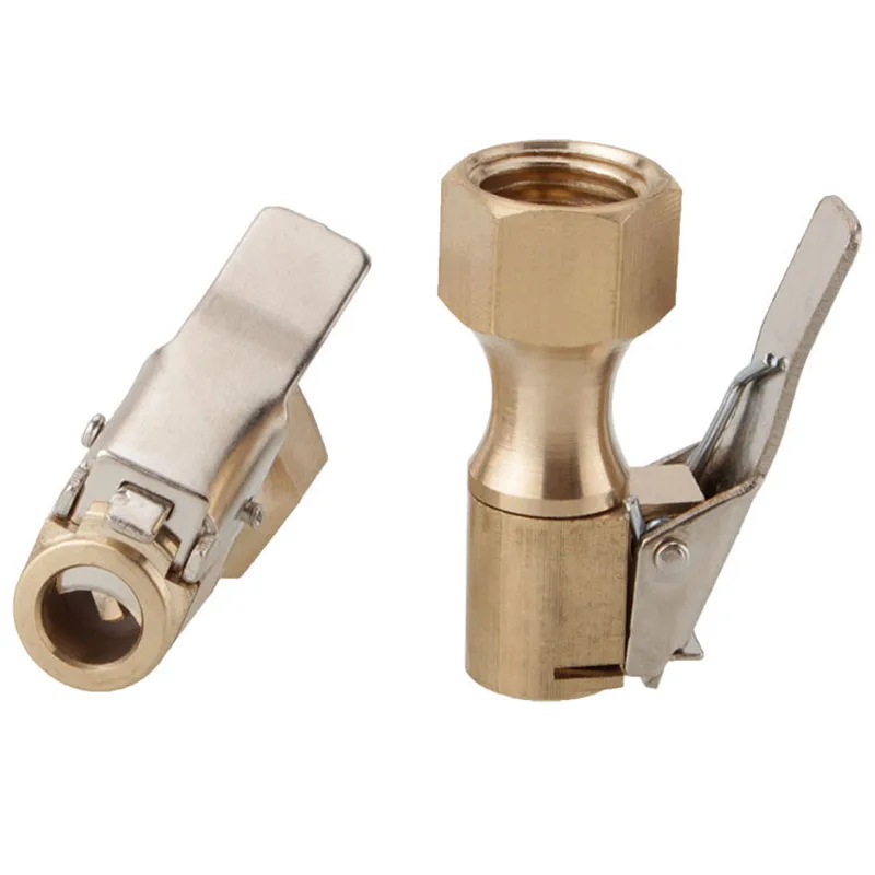 Multi-function 1/4 Copper Connector Inflatable Mouth Tire Pressure Gun Connector Accessories