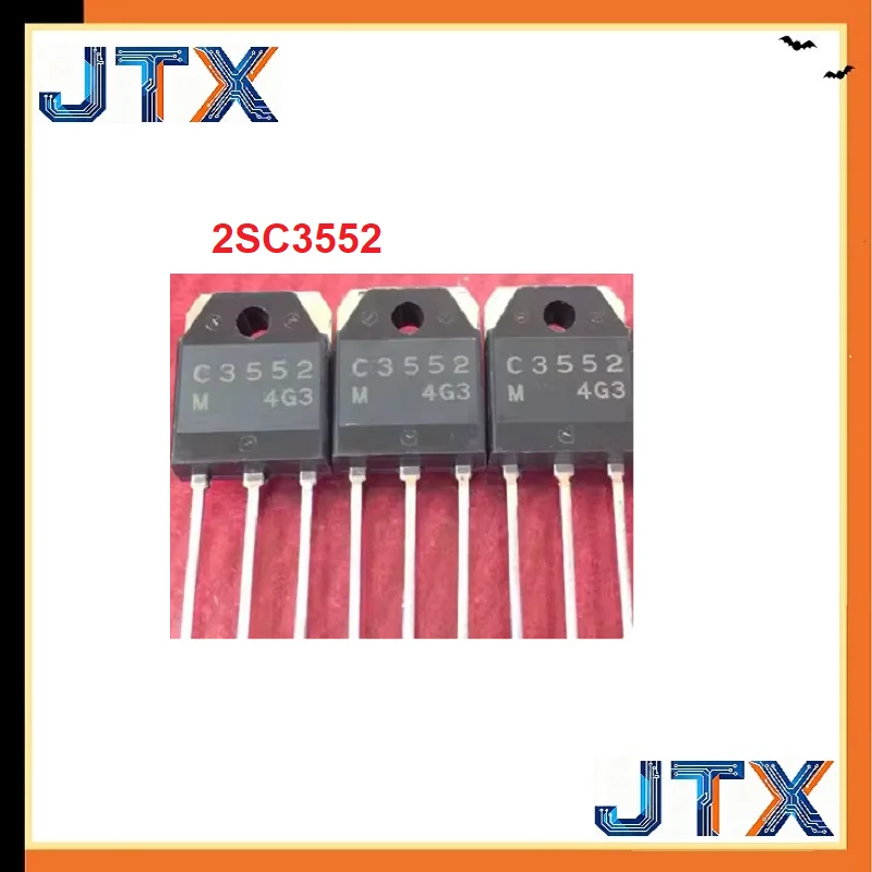 10PCS/LOT Ultrasonic equipment power transistor 2SC3552 C3552 TO3P