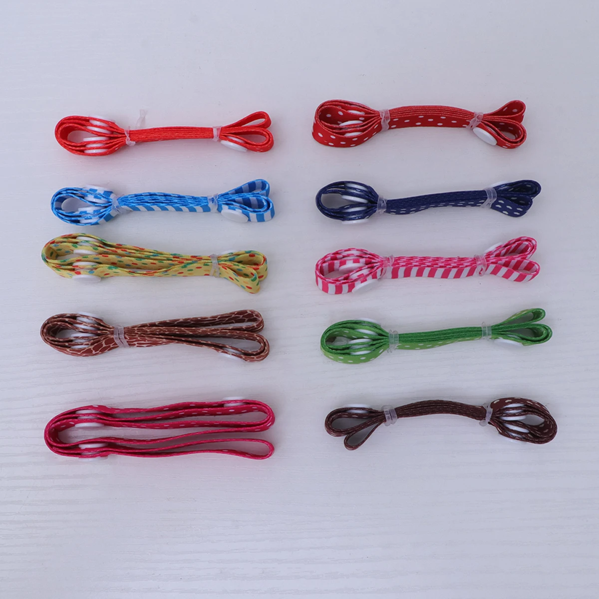 

10 Pcs Toy Fixing Rope Baby Carriage Belt Strap Carrier Colorful Anti-drop Tether