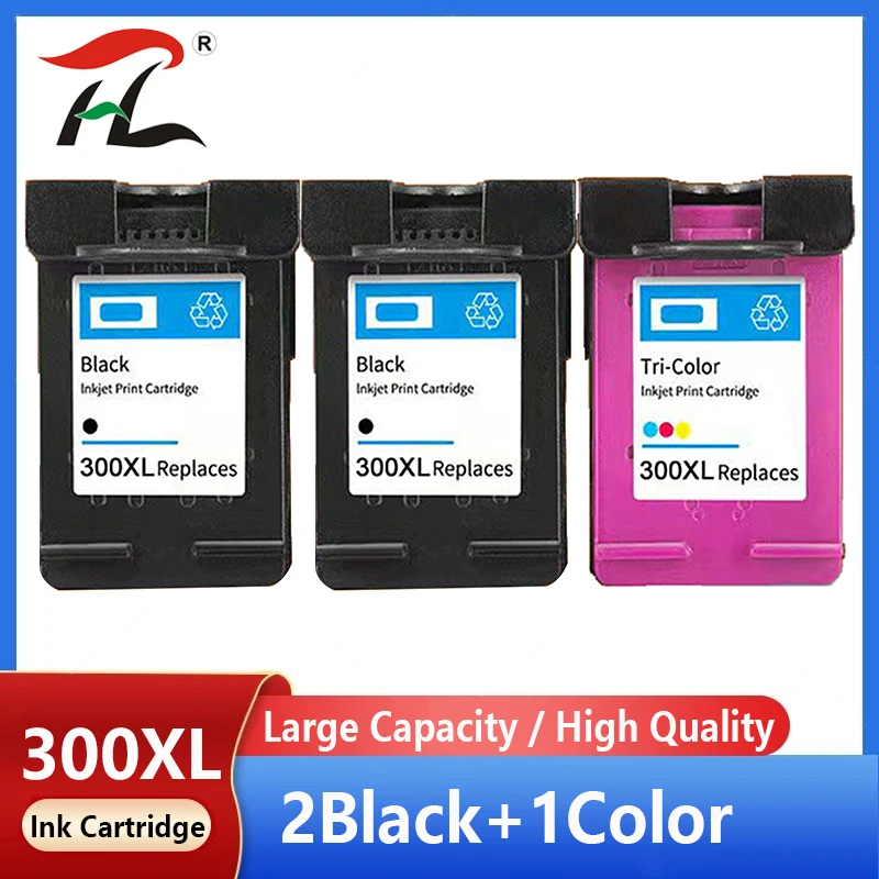 300XL Penggantian Kartrid Tinta untuk Printer HP 300 HP300 XL untuk HP Deskjet D1660 D2560 D2660 D5560 F2420 F2480