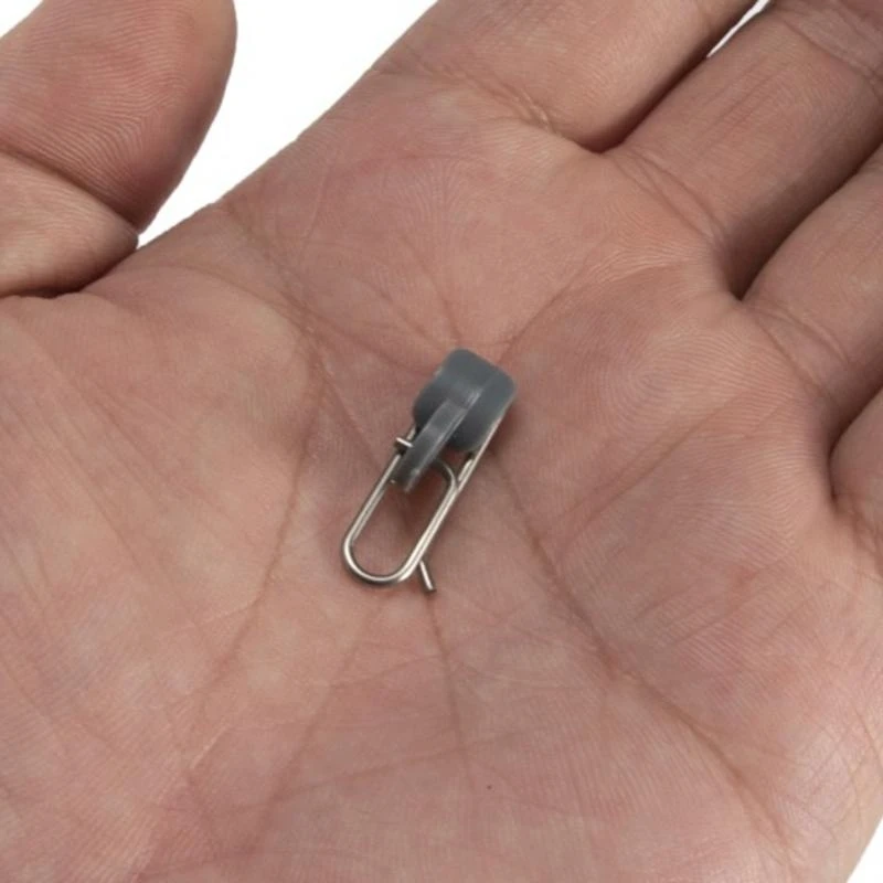

10Pcs Lures Clip Speed Clip for Sea Freshwater Fishing Line Clip Fishing Clip Stainless Steel Fishing Impact Baits Clip